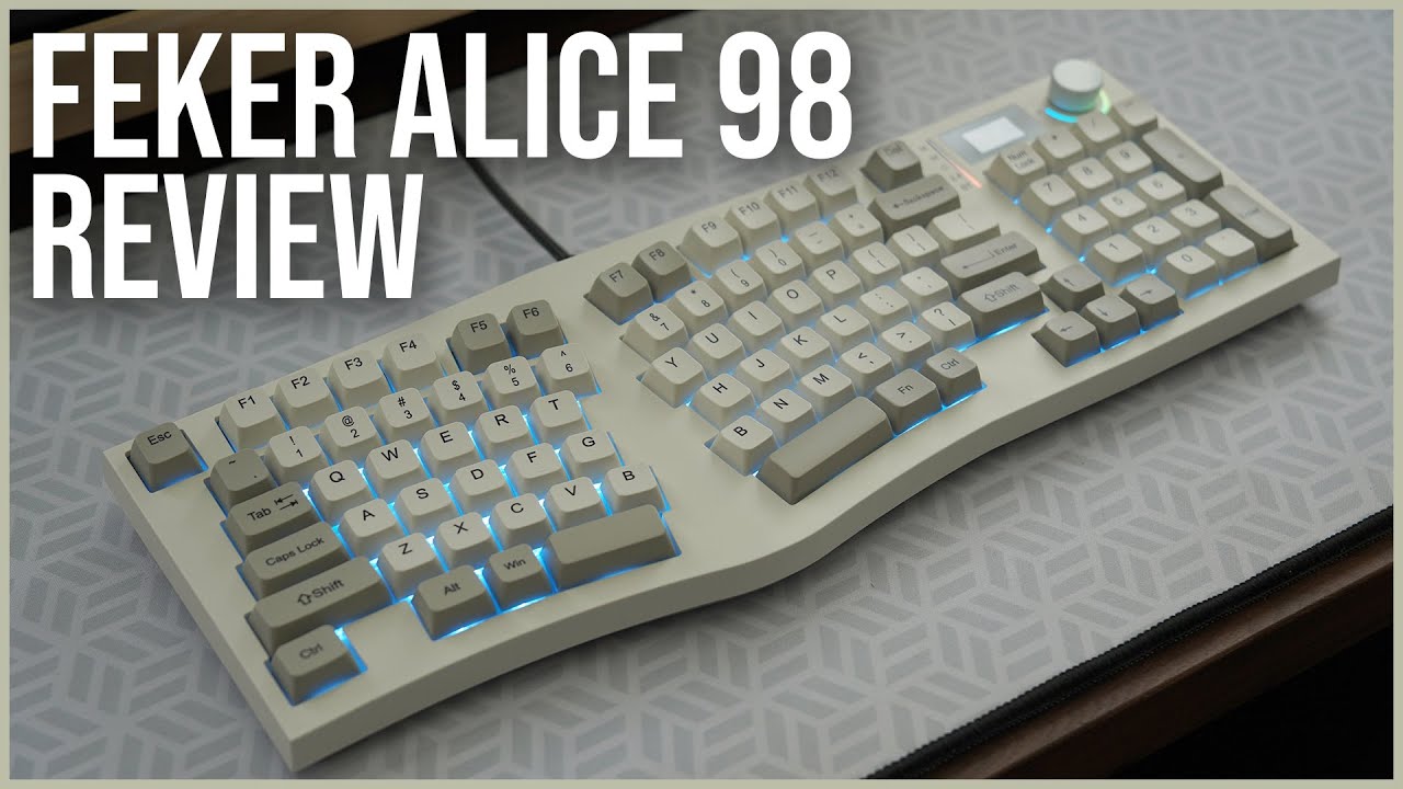 Feker Alice 98 Review | Full Sized Alice Layout Board