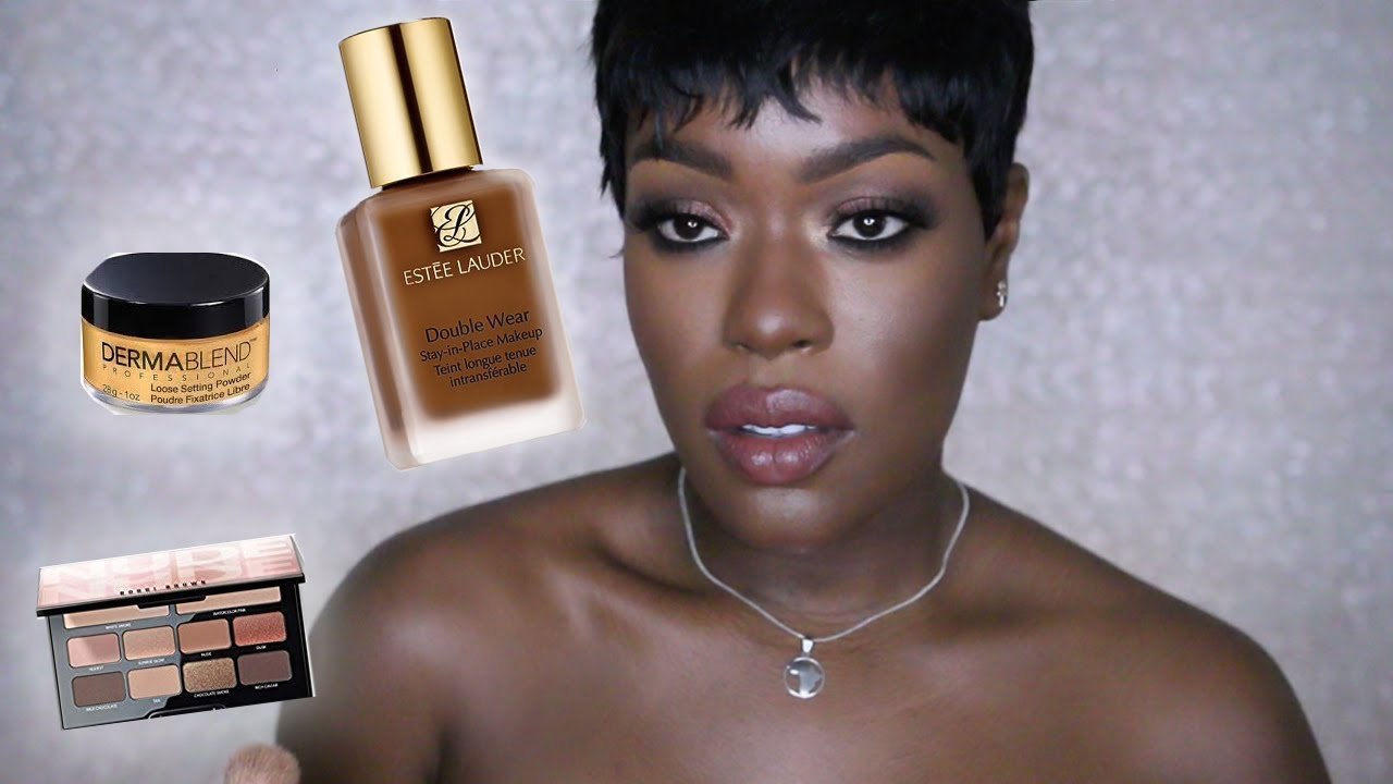 How To: TALK THROUGH Wedding makeup for Dark Skin BLACK GIRLS