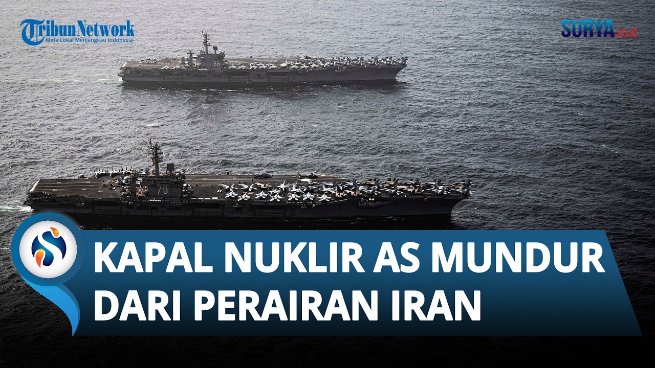 650 Tentara AS Tewas Dihujani Rudal, Kapal Nuklir USS Abraham Lincoln Mundur dari Perairan Iran