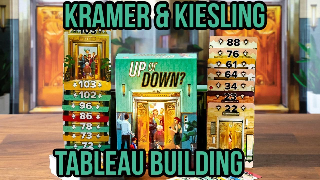 Up or Down Tableau Building Card Game Review