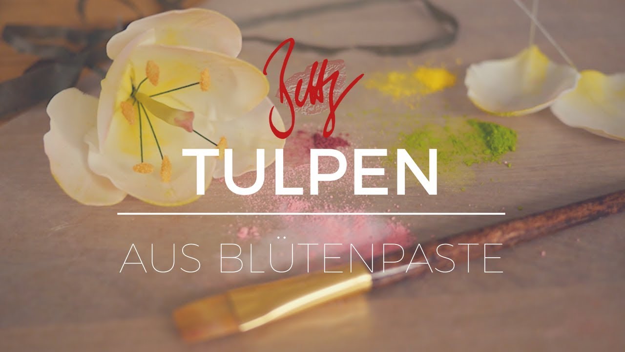 Tulpen aus Blütenpaste | Betty´s Sugar Dreams