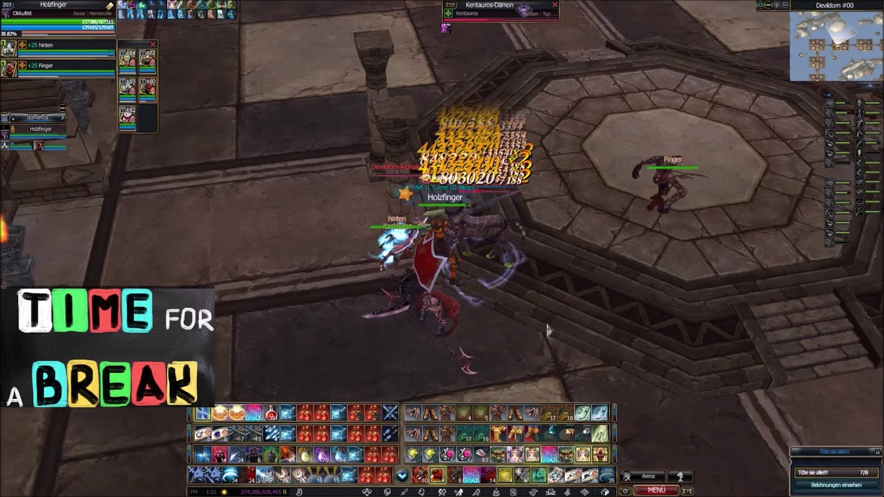 Devildom 5 solo okku/overlord testrun mit 2 fern dds