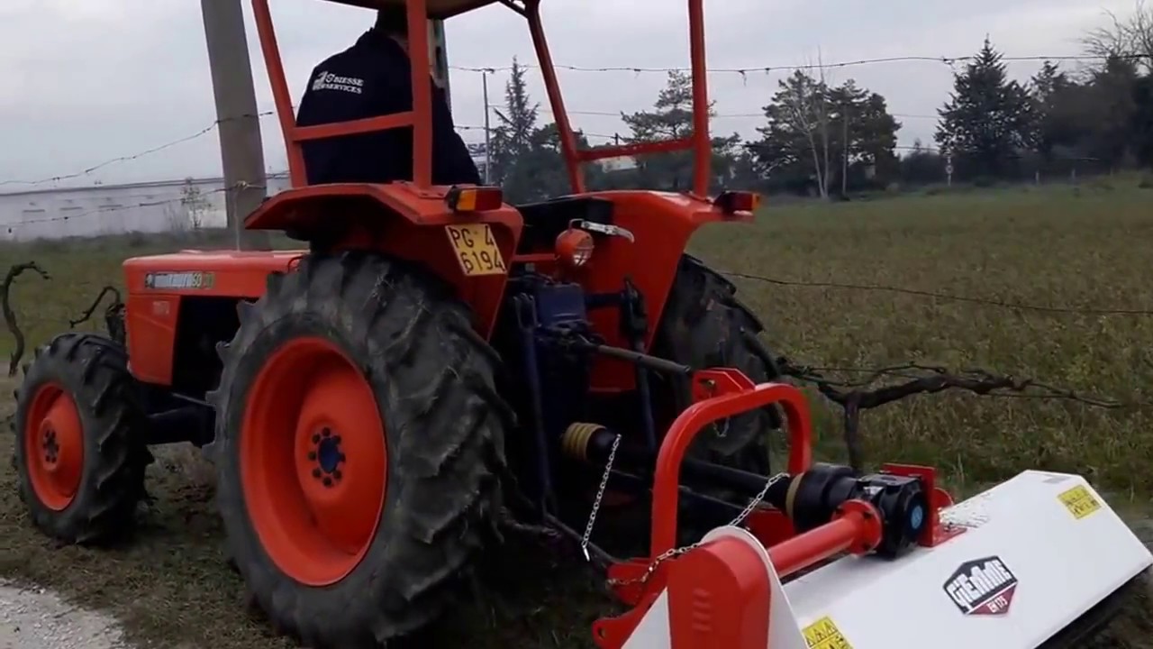 Trincia  Giemme modello  EH 175 trinciatrice trinciasarmenti  per trattore