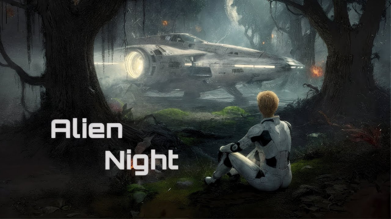 Alien Night - Space Ambient Music for Sleep, Meditation,Focus & Recovery(1 Hour Of Relaxation)