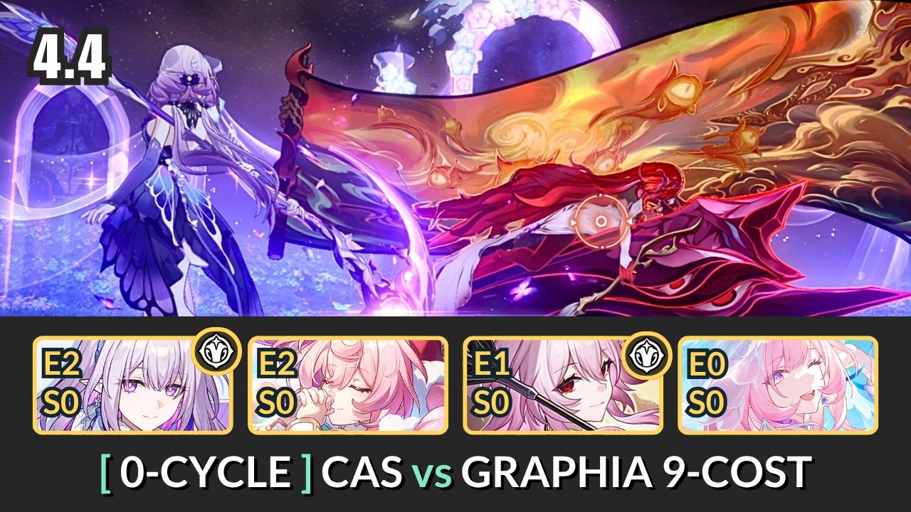 [4.4] Castorice Monorem vs Graphia 9(+) Cost 0-Cycle | Anomaly Arbitration King