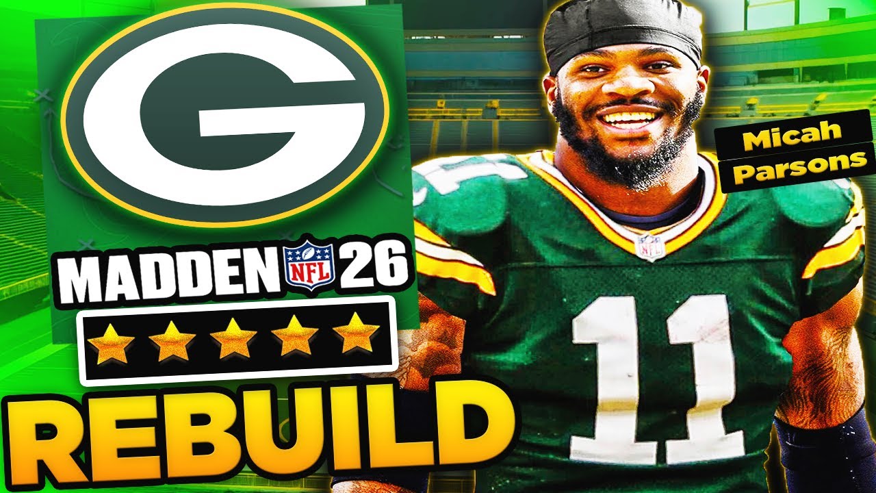 Rebuilding the Packers with MICAH PARSONS In Madden 26 Franchise