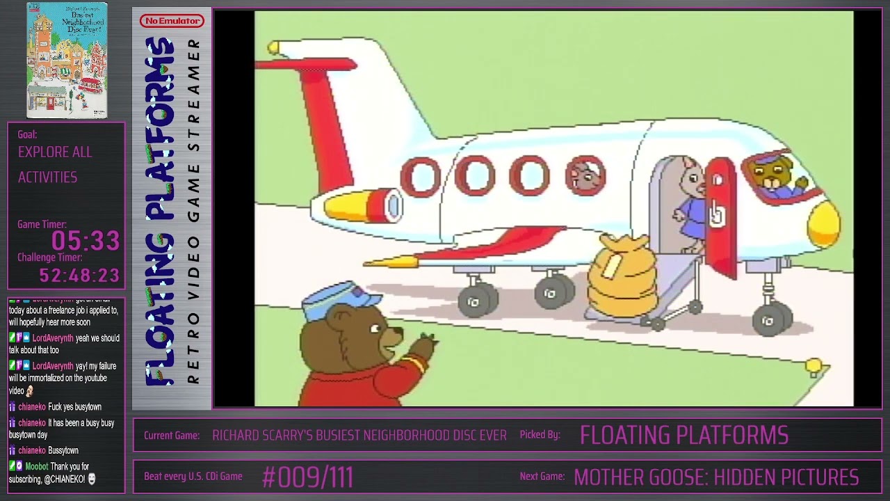 Richard Scarry's Busiest Neighborhood Disc Ever - Beat All US CDi Games #009/109