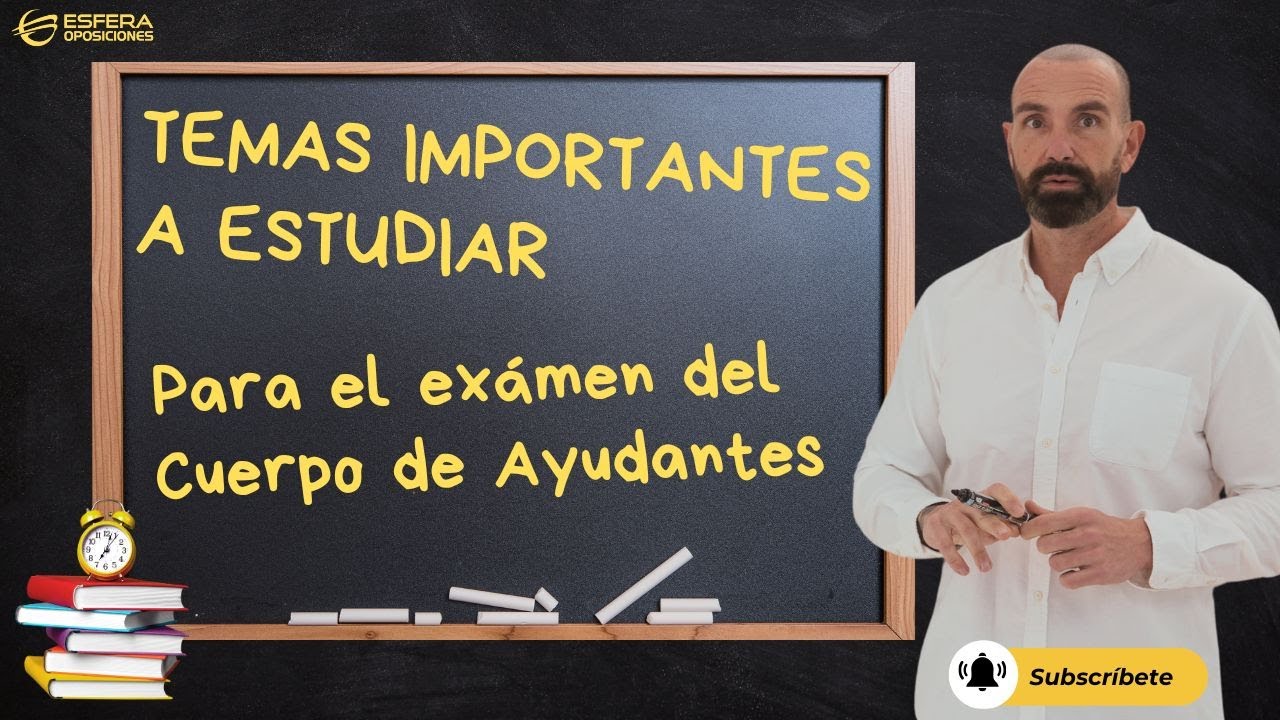 Temas m&aacute;s importantes para aprobar el Cuerpo de Ayudantes de Instituciones Penitenciarias