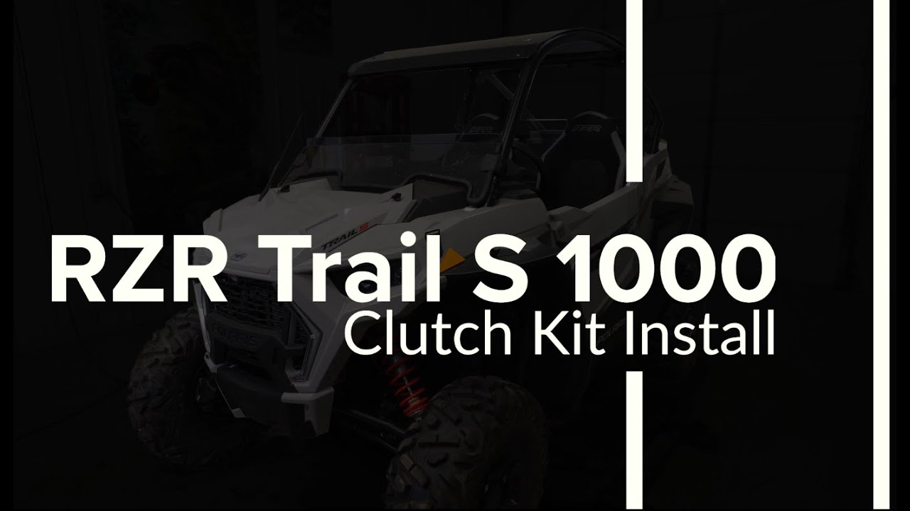 How to install a SuperATV clutch Kit on a Polaris RZR Trail S 1000