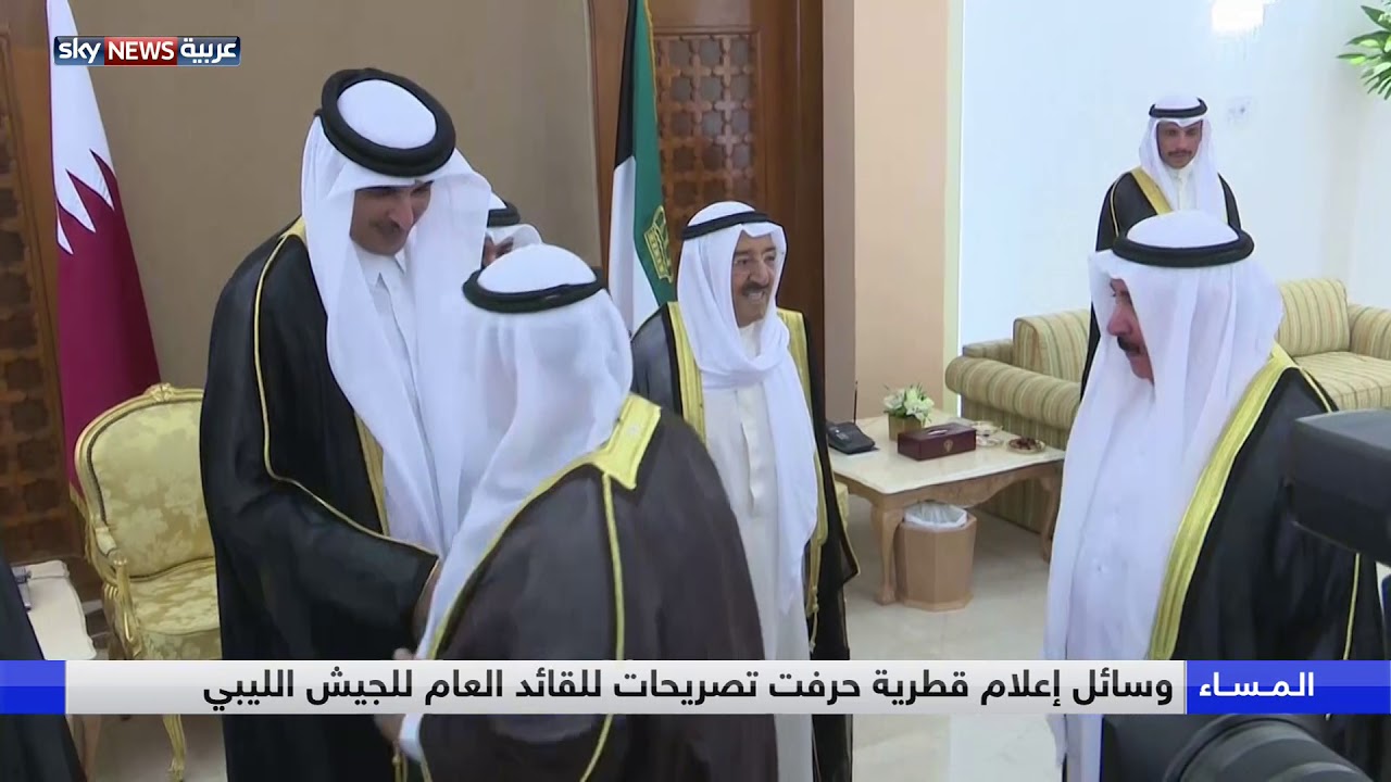 حفتر يتهم قطر بمحاولة إشعال فتنة بين ليبيا والجزائر