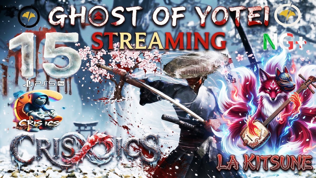 LIVE♾️ GHOST OF YOTEI GLI SPIRITI DEL KRINALE TESHIO🦊 KITSUNEBI ⛩️OYUKI DI EZO  PS5 PRO PATCH 1.150