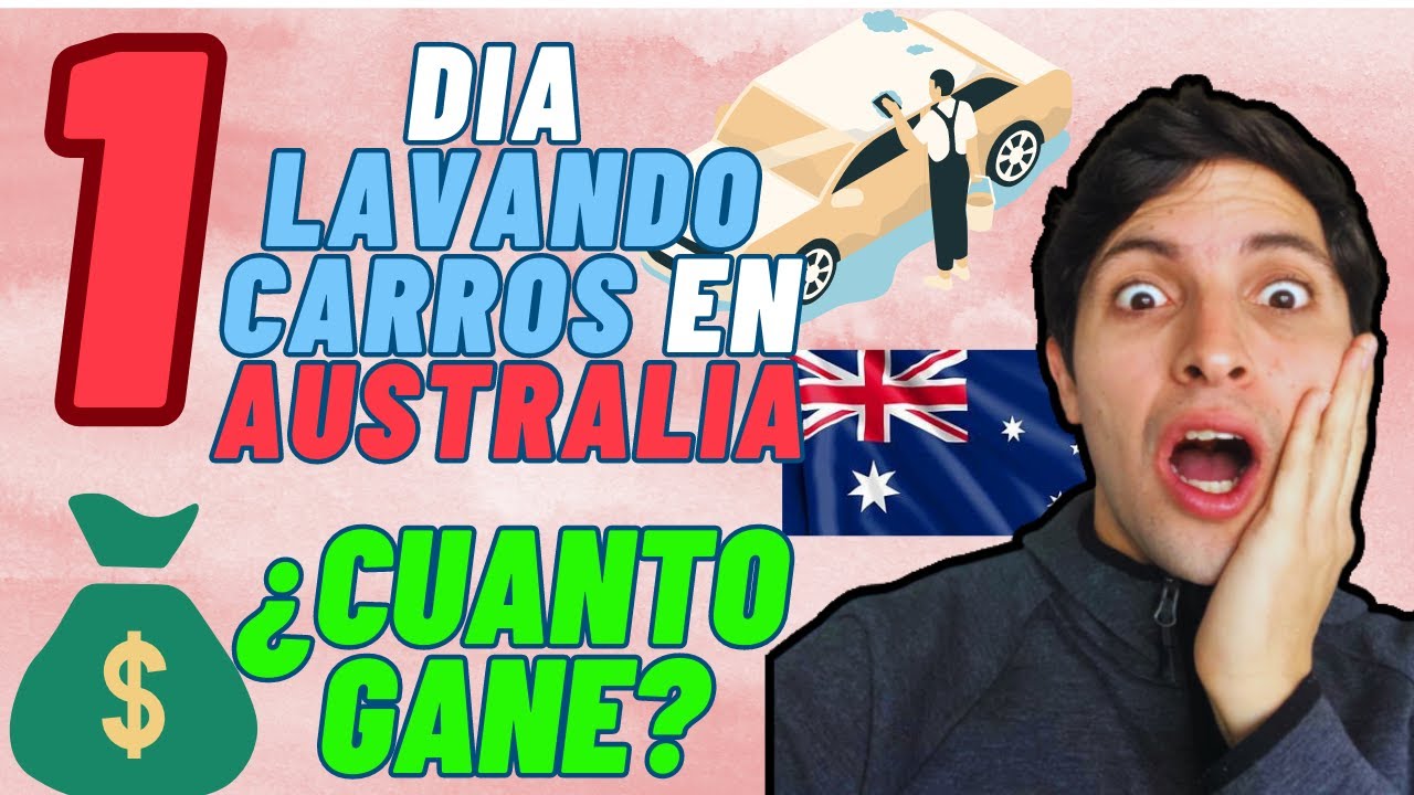 🚀Un dia LAVANDO CARROS🚗 en Gold Coast🤑 | Vlog