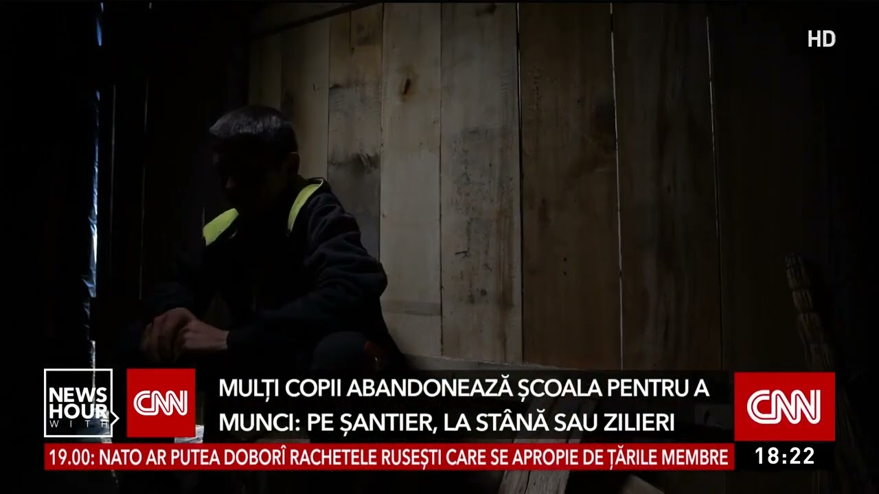 Mulți copii abandonează școala pentru a munci pe șantier, la stână sau zilieri