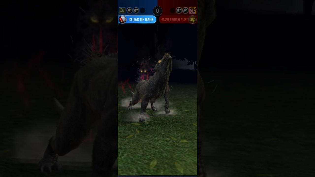 🐺 wolf - family Vs STAT BOOST STRIKE - JURASSIC WORLD ALIVE #shortvideo