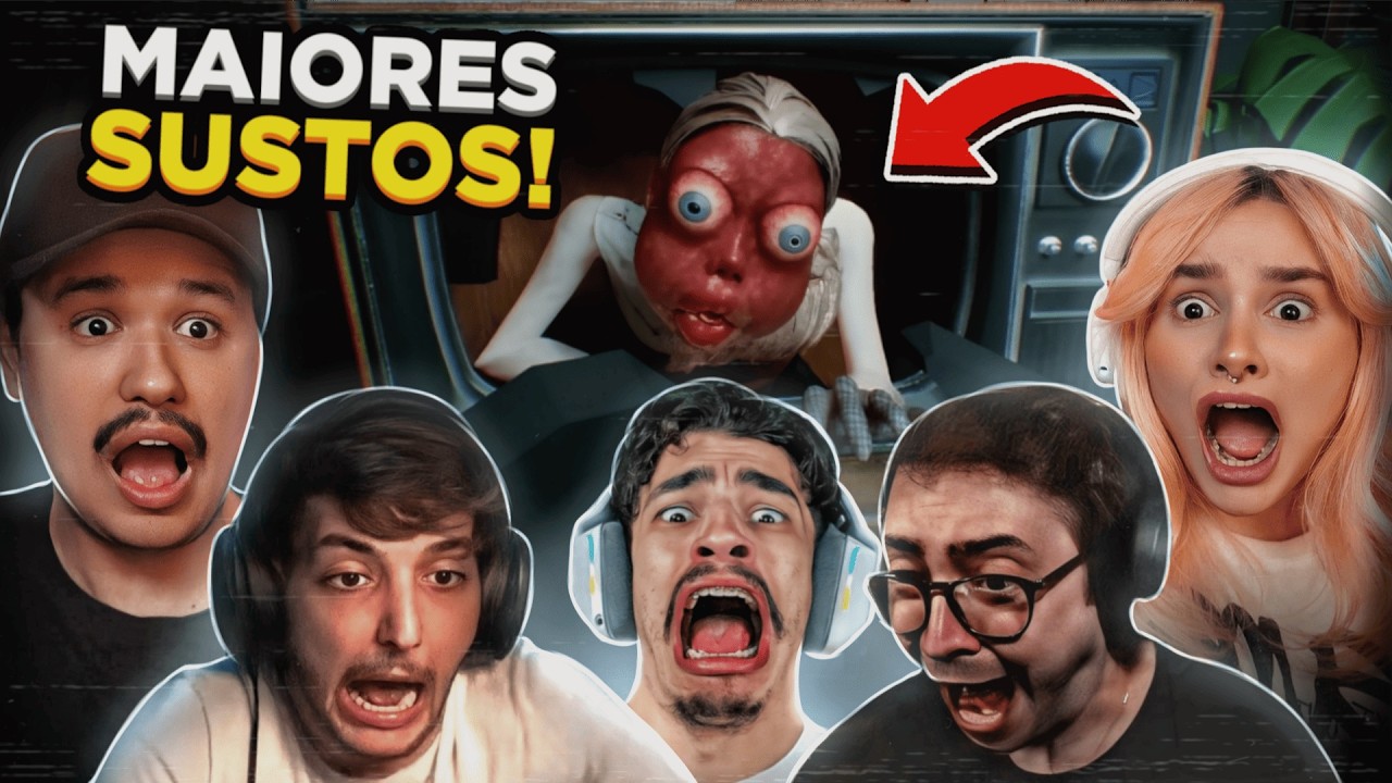 OS MAIORES SUSTOS DOS STREAMERS kkkkkk