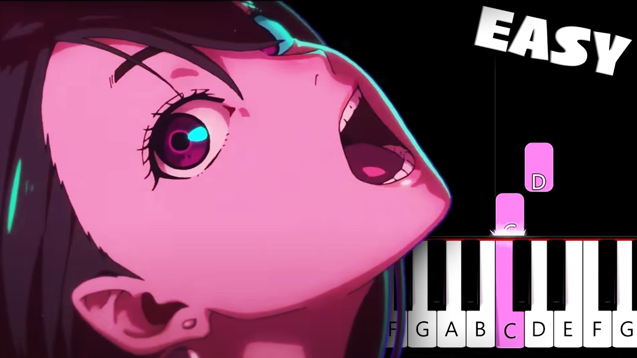 DAN DA DAN Opening | Otonoke by Creepy Nuts - EASY Piano Tutorial