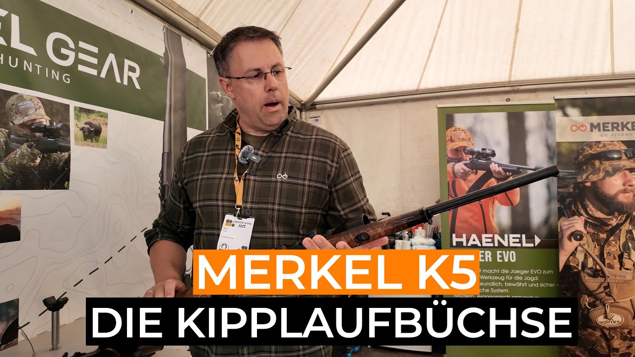 Geartester Festival 2025: Die elegante Merkel K5 Kipplaufb&uuml;chse f&uuml;r Pirsch und Bergjagd