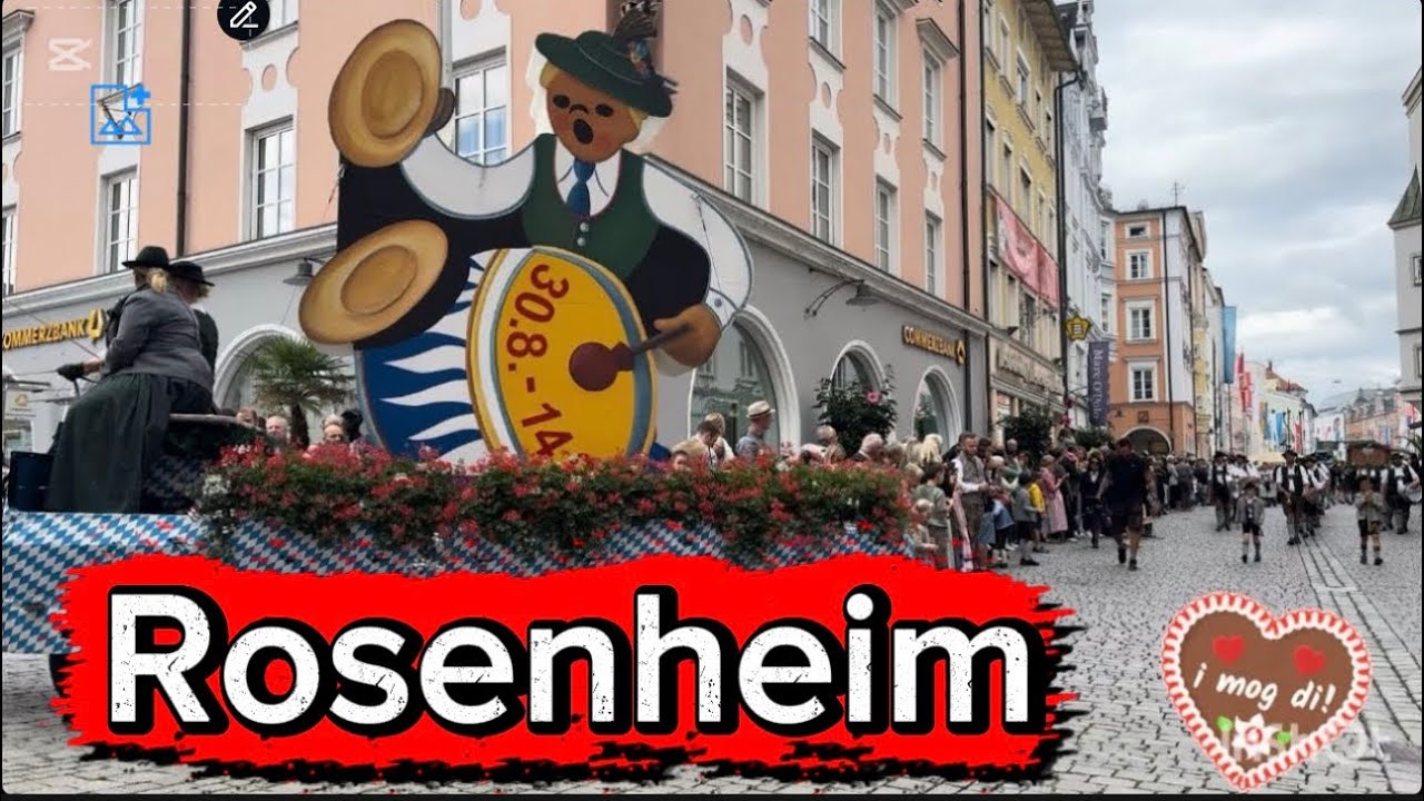 Rosenheimer Herbstfest 🥨Festa do outono de Rosenheim 🥨