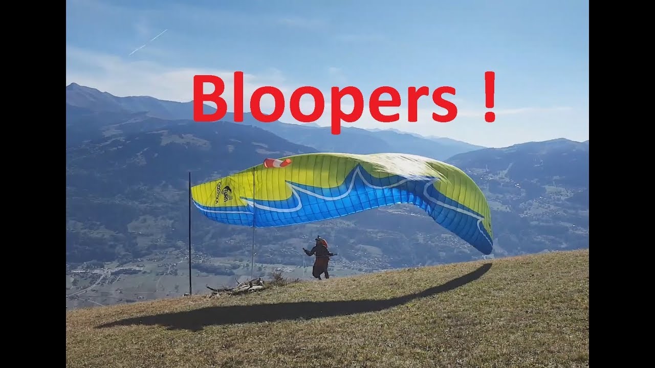 2018 season bloopers - top landings and harsh take off