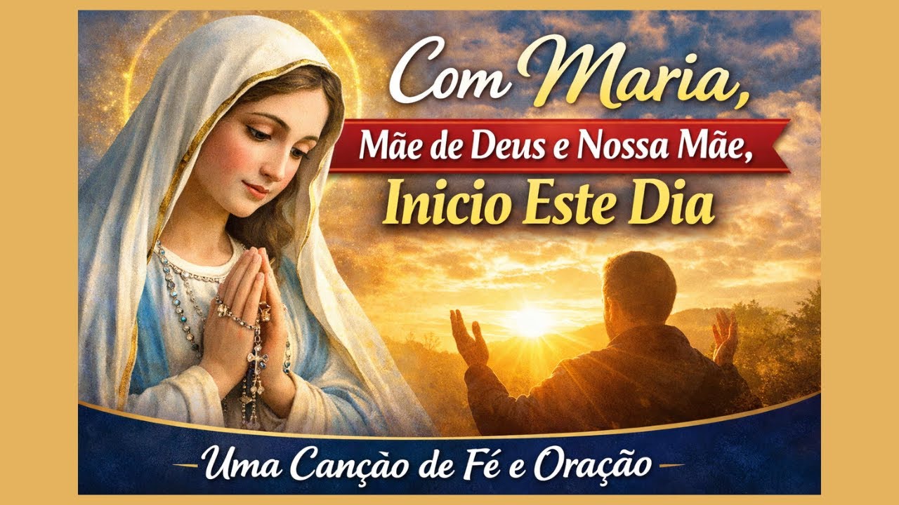 Com Maria, Mãe de Deus e Nossa Mãe, Inicio Este Dia | Música Católica de Oração e Fé    -  Parte 1