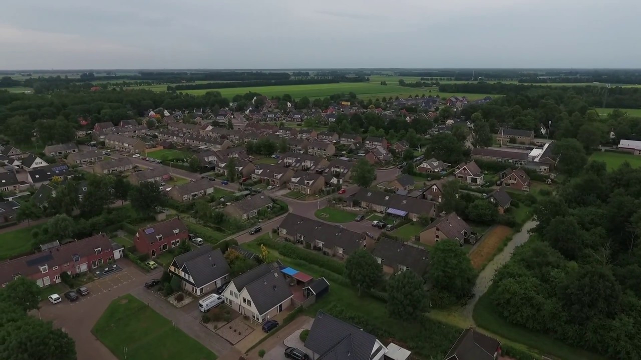 in een vogelvlucht over de Tijnje