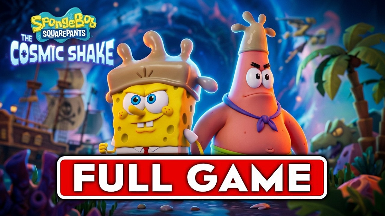 SpongeBob SquarePants: The Cosmic Shake ITA - Gameplay No Commentary (Gioco Completo)