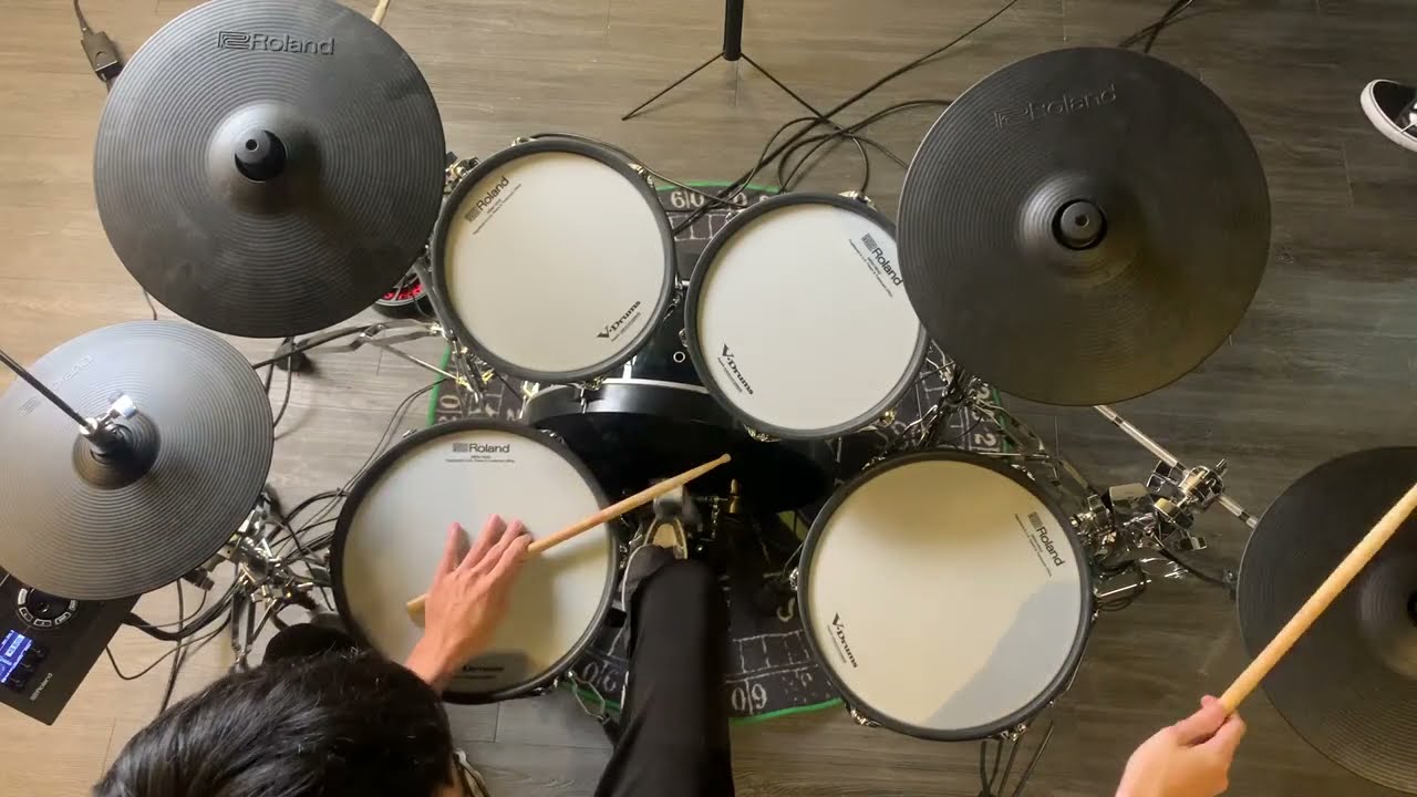 【格律樂器】Roland VAD-306 數位爵士鼓組 演奏示範 (老師: 吳紫銧)