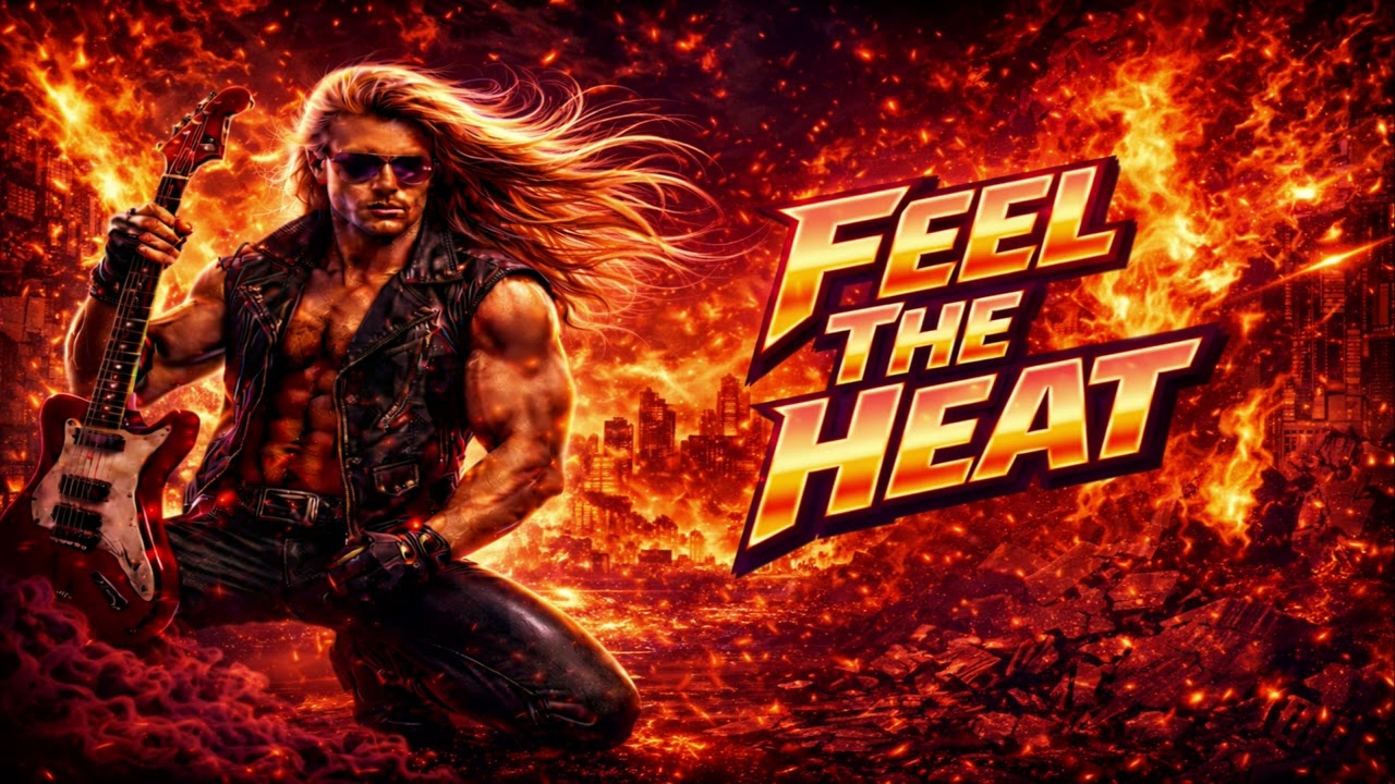Paul Post - Feel The Heat | 80s Rock / Metal Workout Anthem