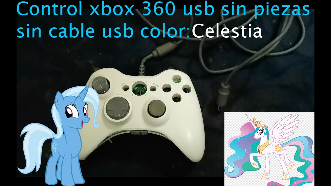 Восстановление пульта xbox 360 проводной usb цвет: celestia