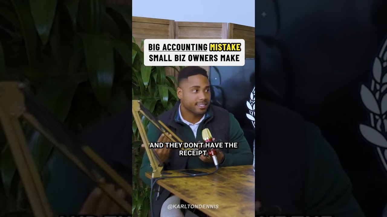 Avoid This Accounting Mistake Small Business Owners Make! #shorts