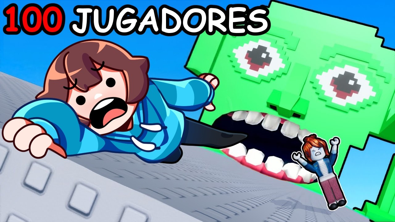 ¿100 Jugadores pueden SOBREVIVIR a un BRAINROT?
