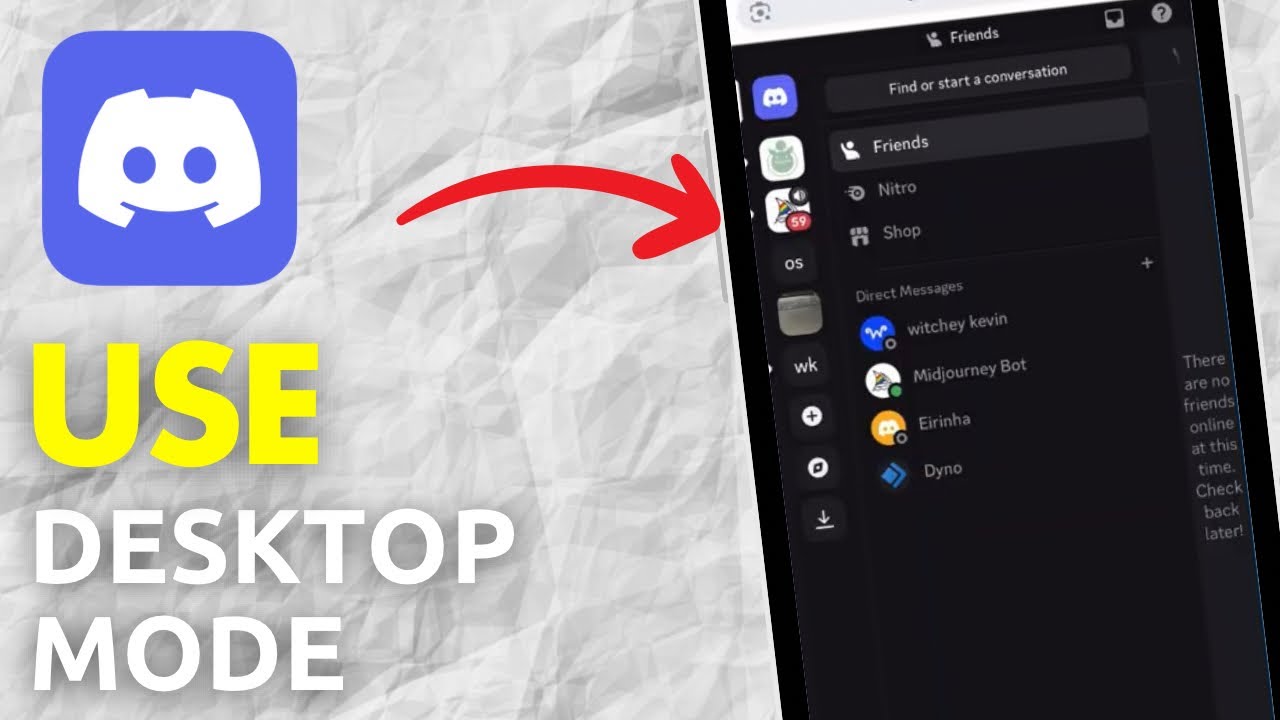 How To Use Desktop Mode On iPhone In Discord