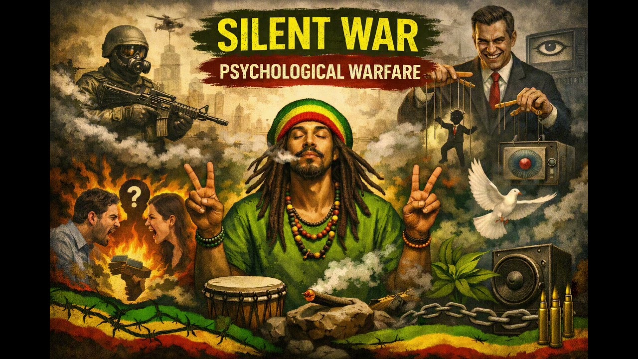 🎵 SILENT WAR (Reggae Style)💚🔥[OFFICIAL]