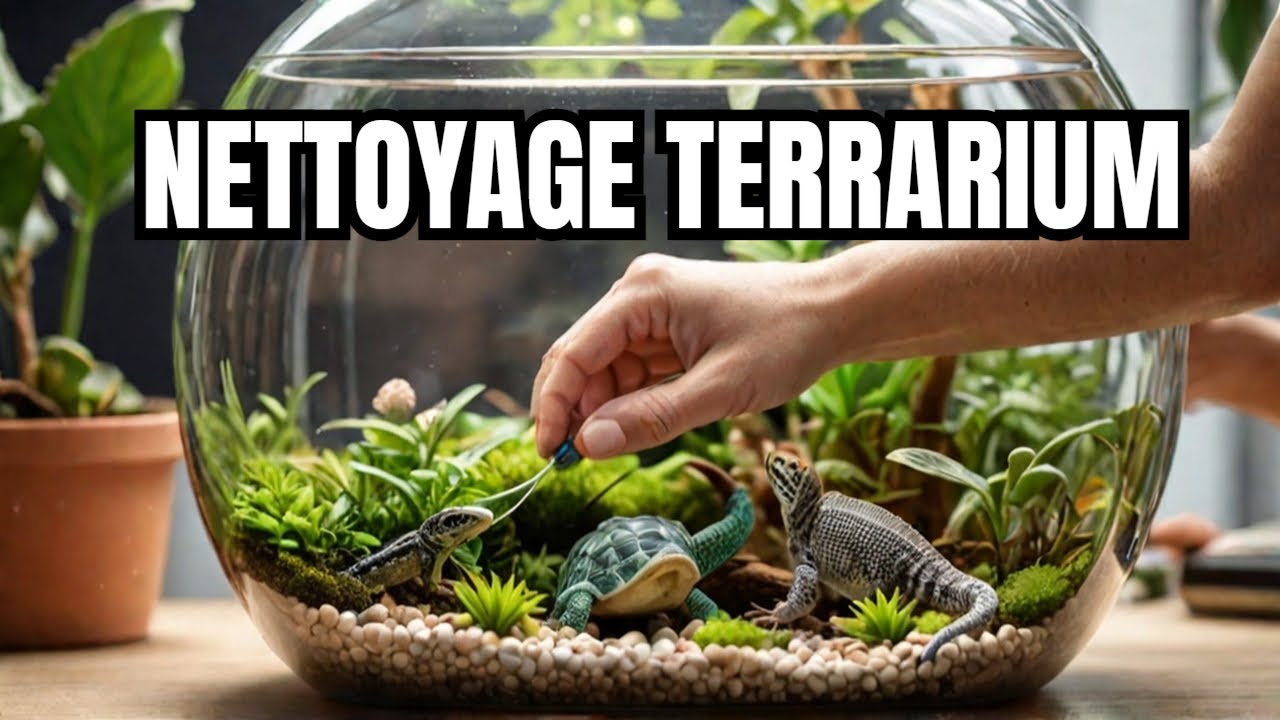 Comment nettoyer un terrarium reptile