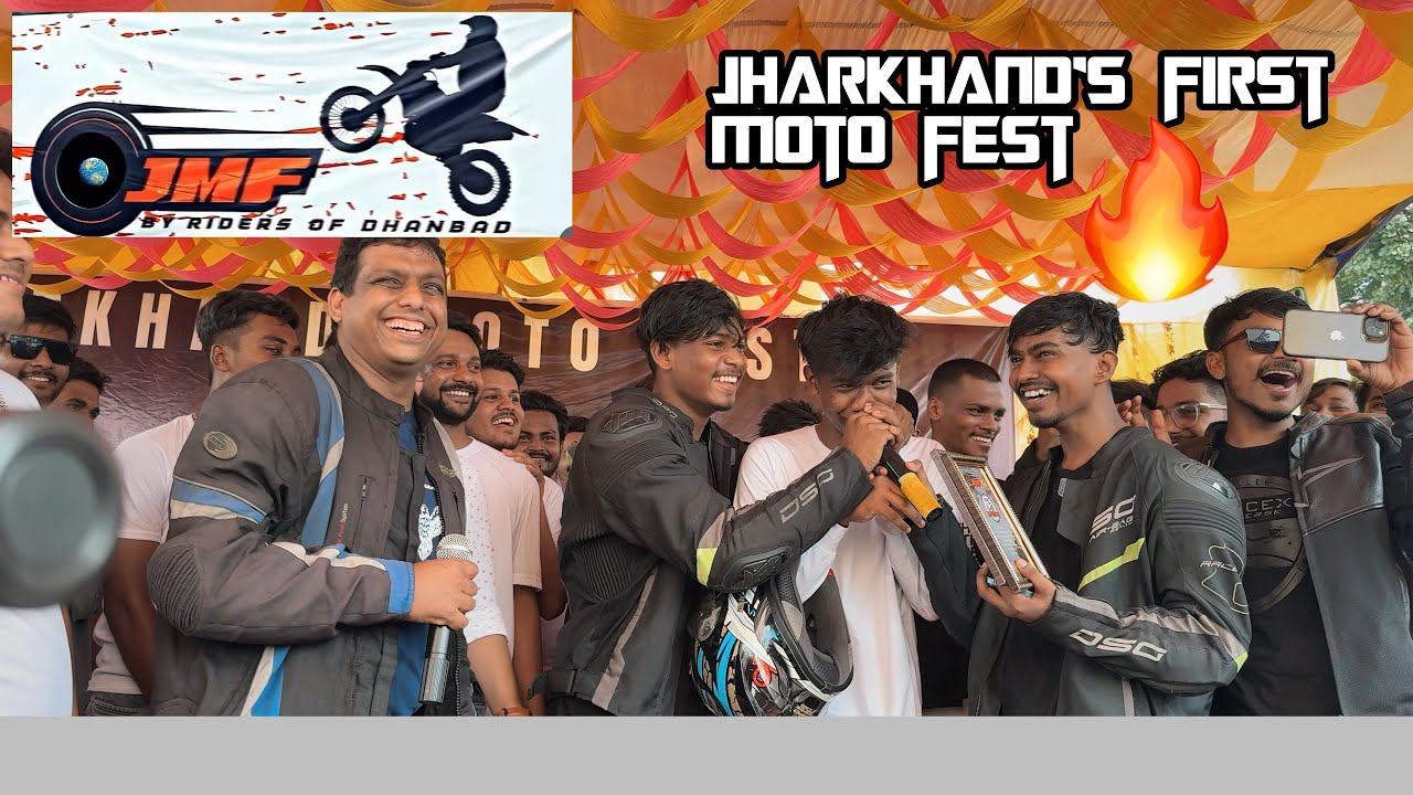 Jharkhand’s First moto Fest me hmne  aag 🔥 lga di || Riders meetups 💚 JMF