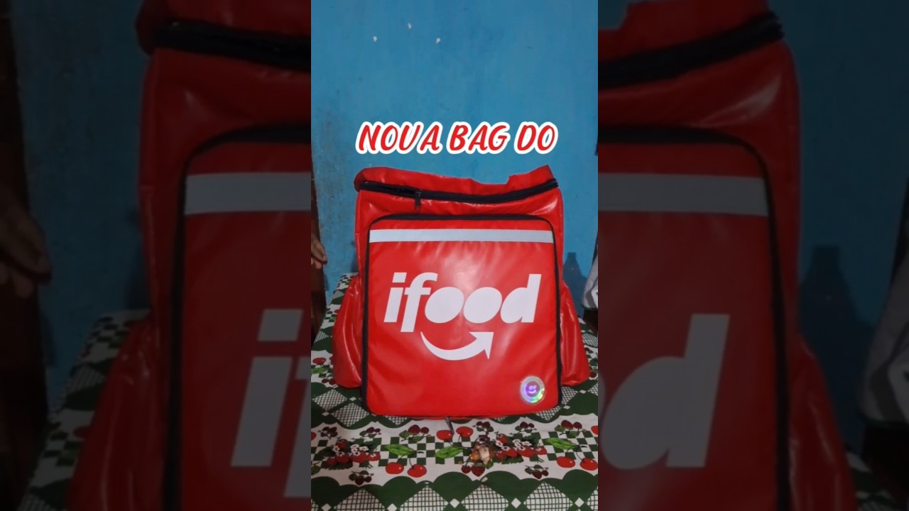 COMPREI A NOVA BAG DO IFOOD !!! VALEU A PENA ?! 🔥😱 #ifoodmania #ifood #bagifood