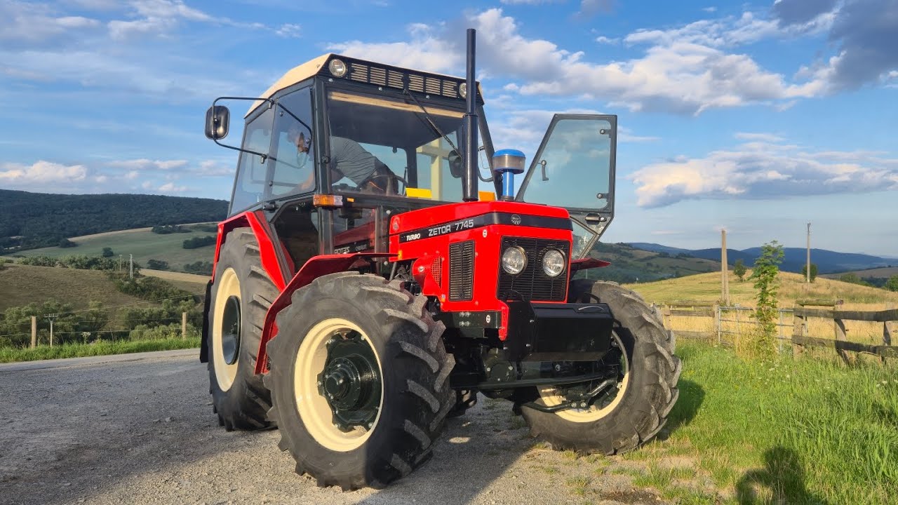 Príchod nového stroja 😍 //Zetor 7745 Turbo//
