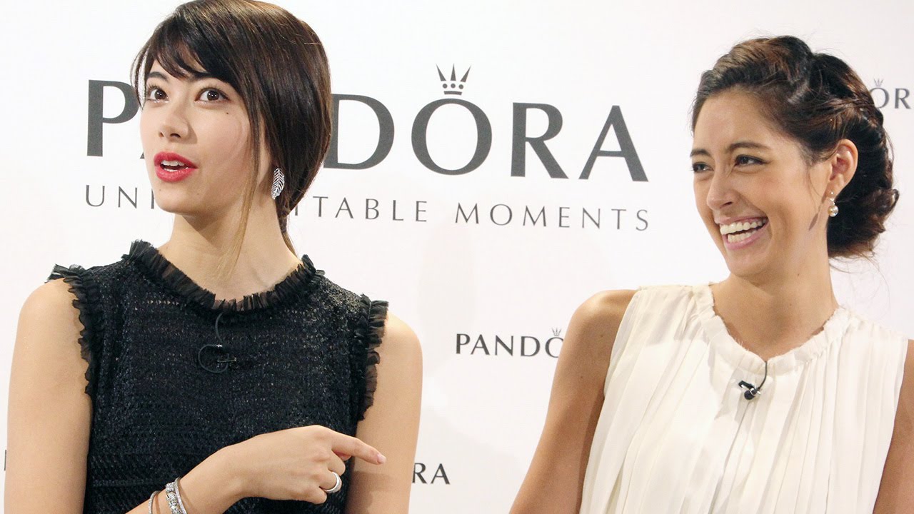 森泉「会うの久しぶり」妹・森星と登場！「パンドラ銀座店」オープニングイベント1　#Izumi Mori　#event