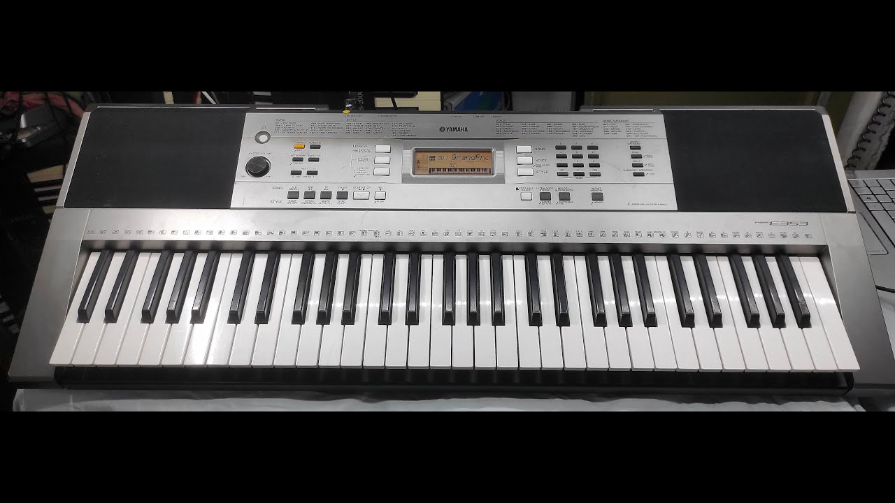 YAMAHA PSR - E353 - DEMO songs (part 3/3)