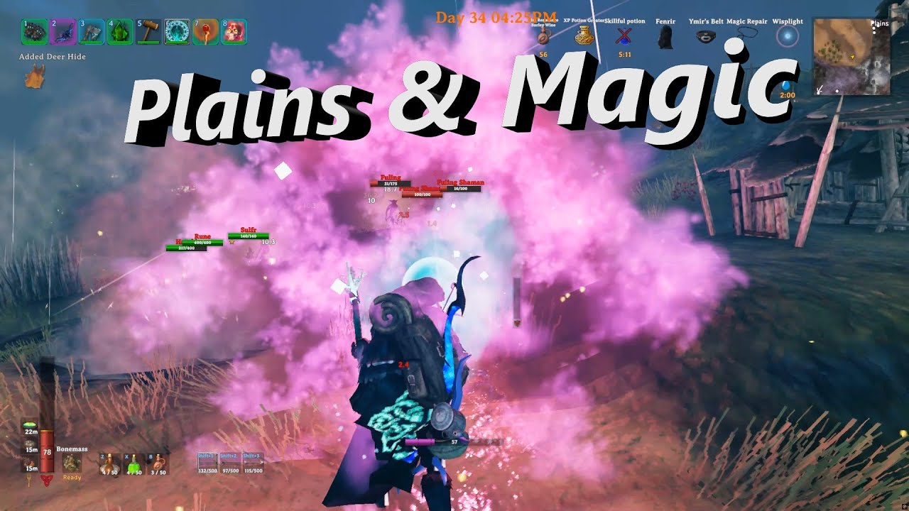 Magic Raid in Plains