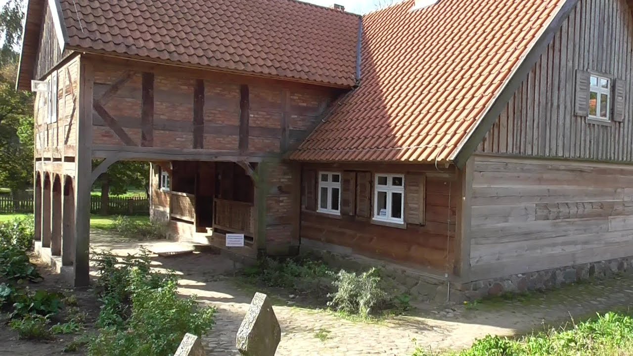 Muzeum Budownictwa Ludowego w Olsztynku. Museum of Folk Architecture in Olsztynek (Poland)