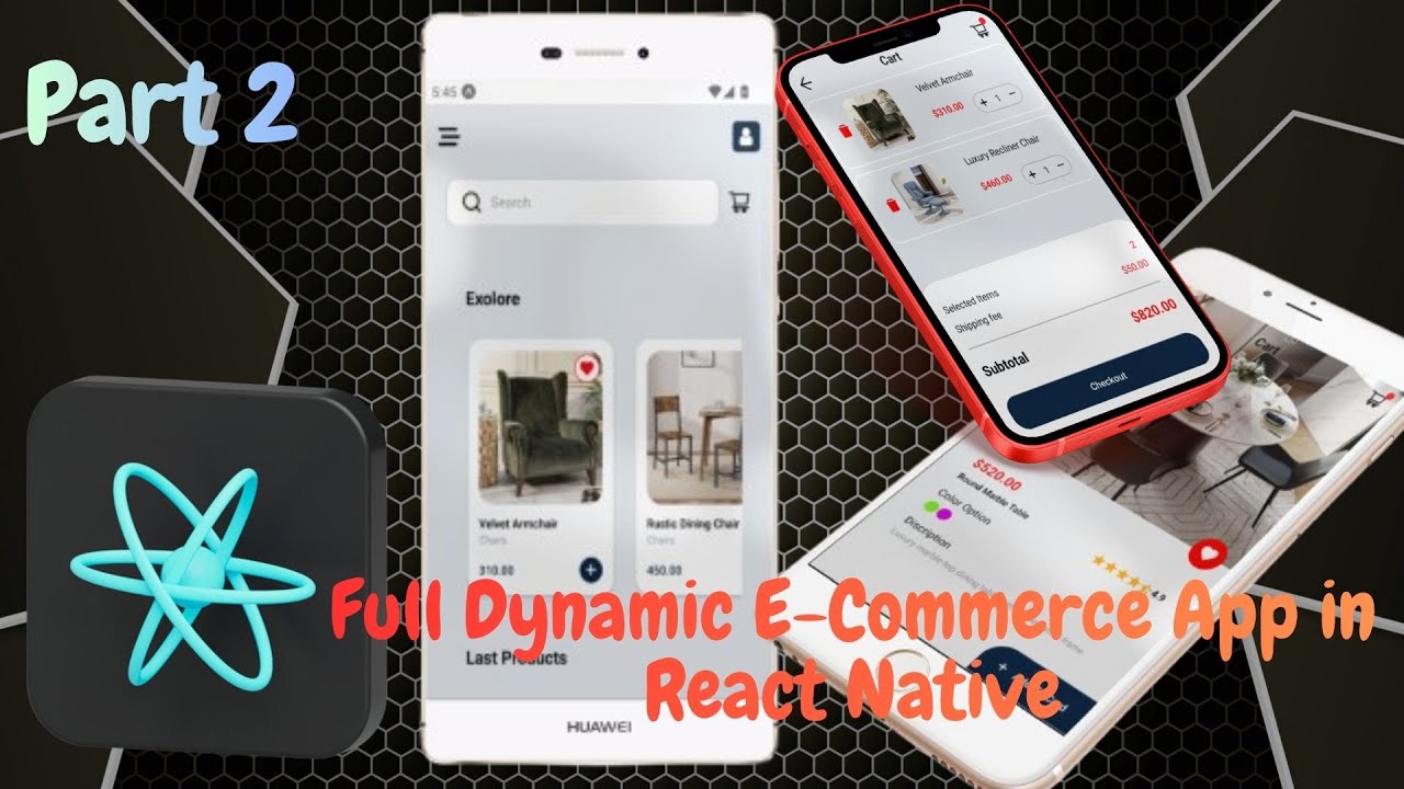 Building a Full Dynamic E-Commerce App in React Native (Cart, Favorites & Context API)  Part-2