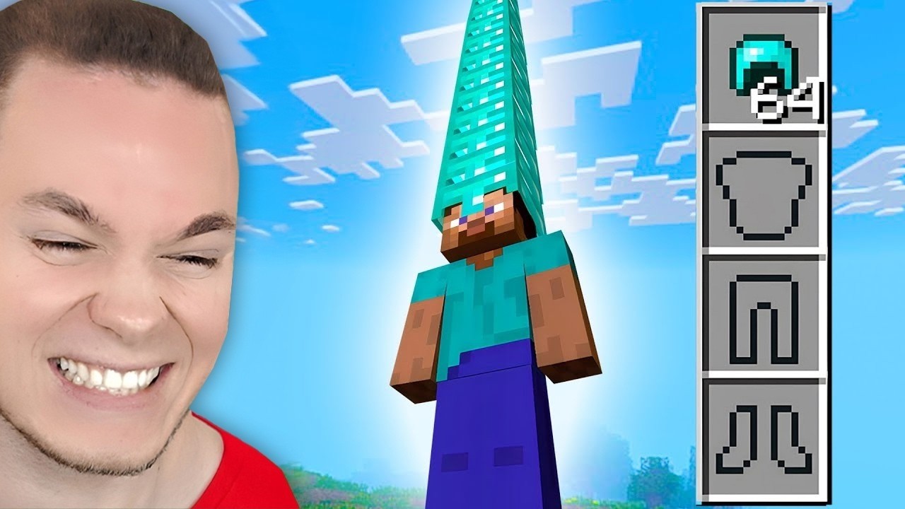 Minecraft nur OHNE LOGIK! 🤣