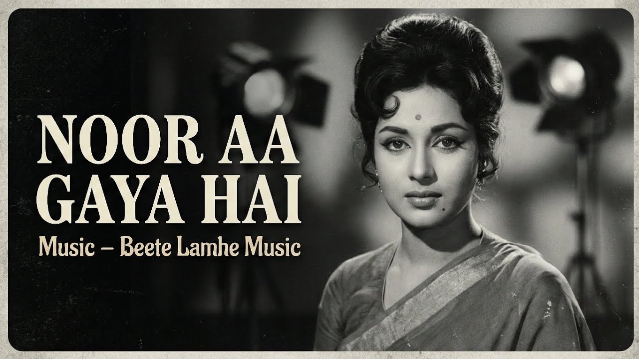 Noor Aa Gaya Hai | Old Romantic Song | 60s 70s Golden Era Vibe | Beete Lamhe Music