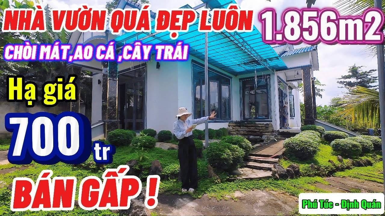 Nhà đất đồng nai,chủ hạ giá 700tr bán gấp nhà vườn cây trái đẹp mê ly đủ loại dọn vô ở ngay .