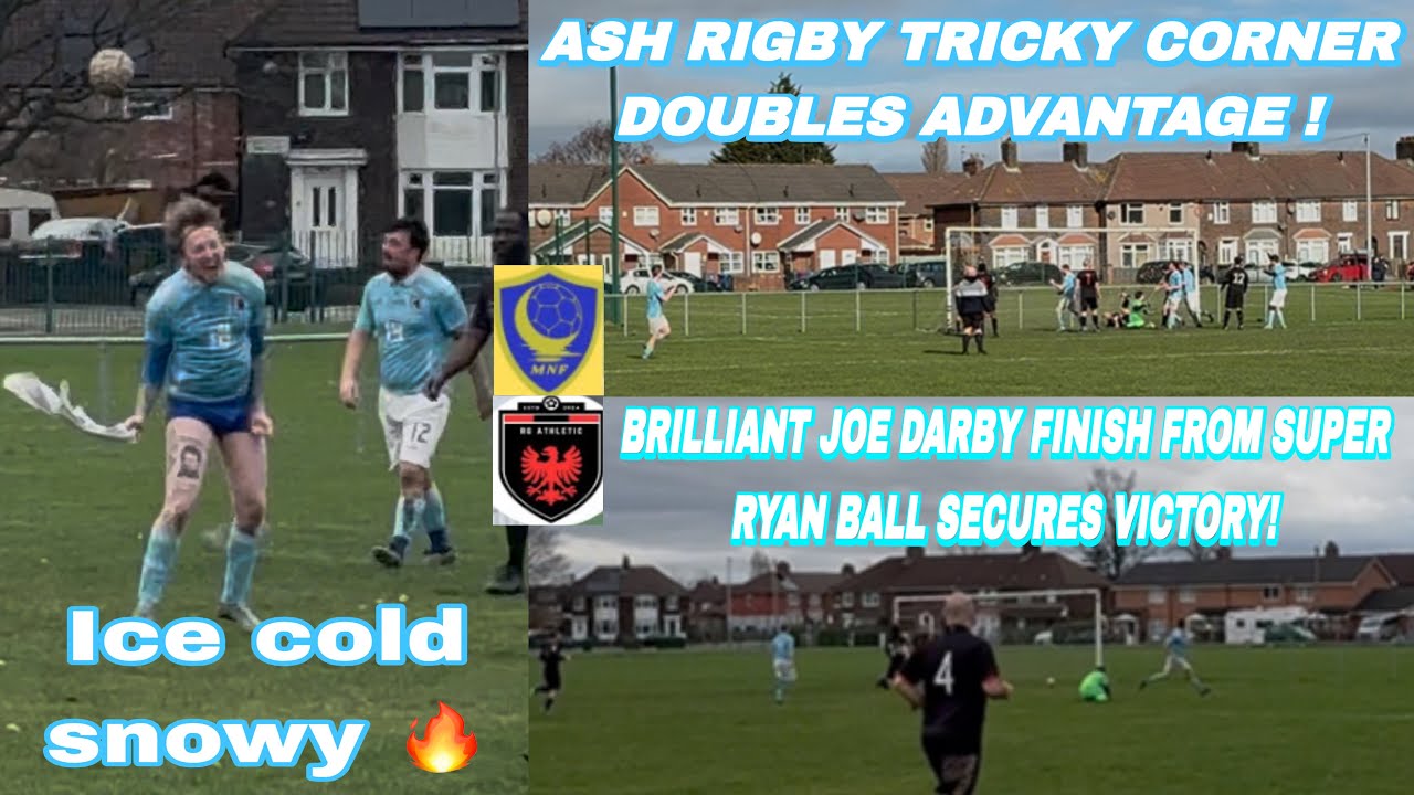 MNF 4-0 RG Athletic matchday vlog *Snowy magic in an Amazing cup victory!*