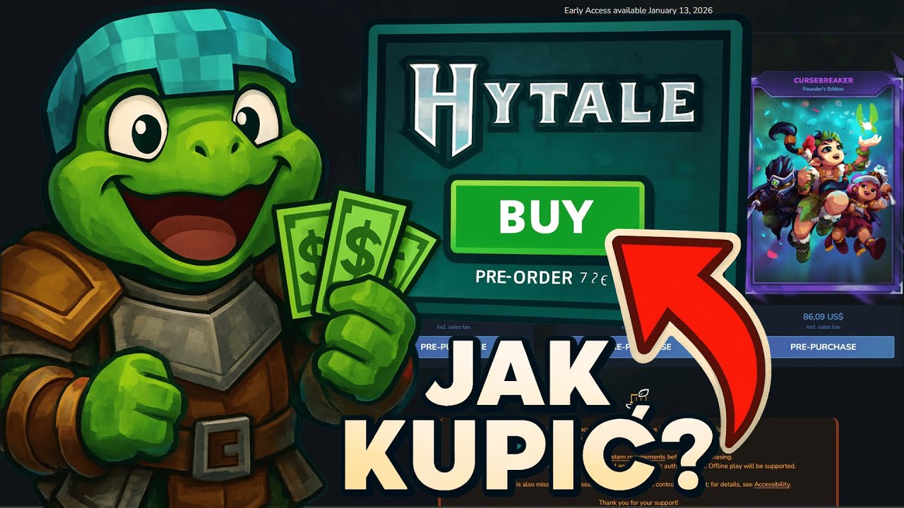 Jak KUPIĆ HYTALE w 2026? 🔥 Pełny poradnik krok po kroku
