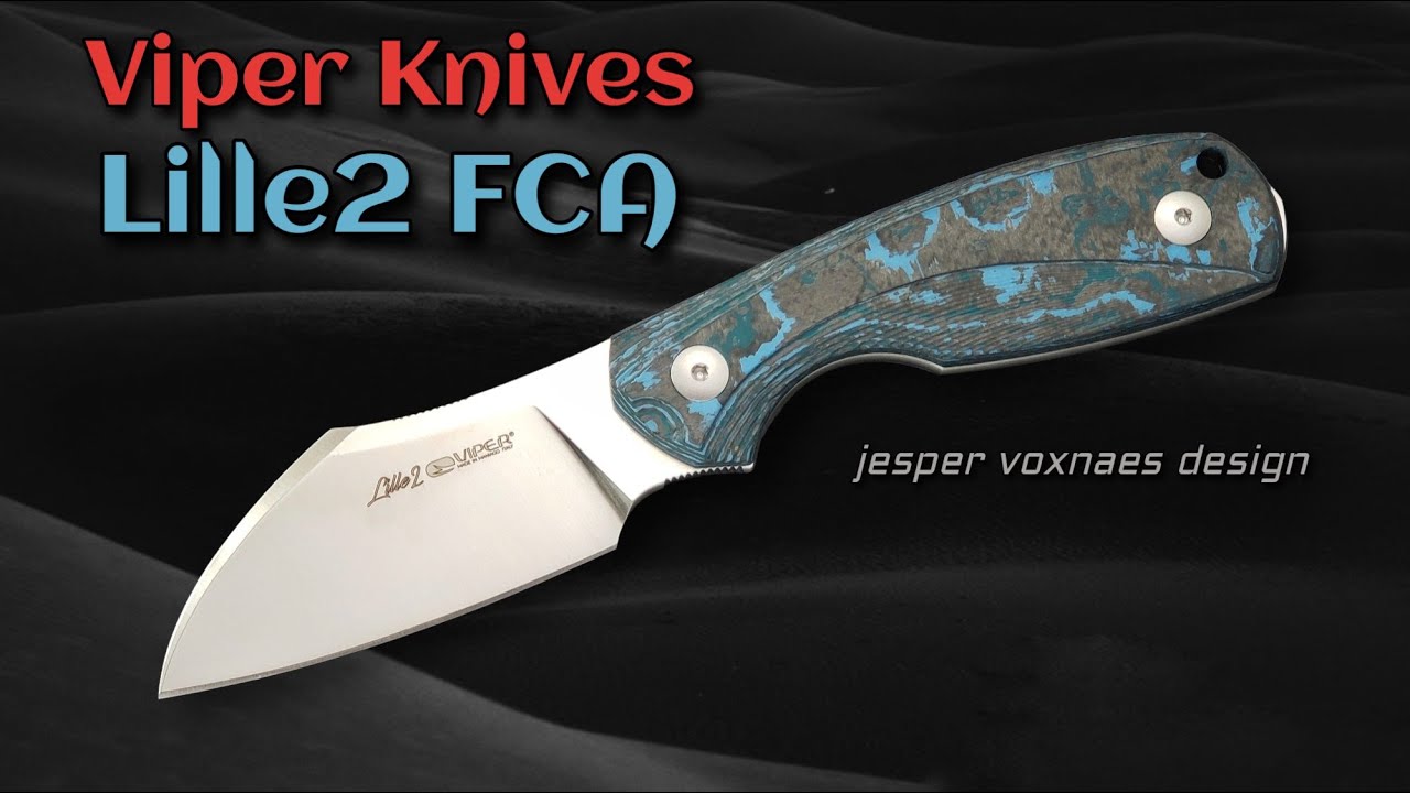 NEW Fixed Blade! Viper Knives Lille2 FCA by Jesper Voxnaes