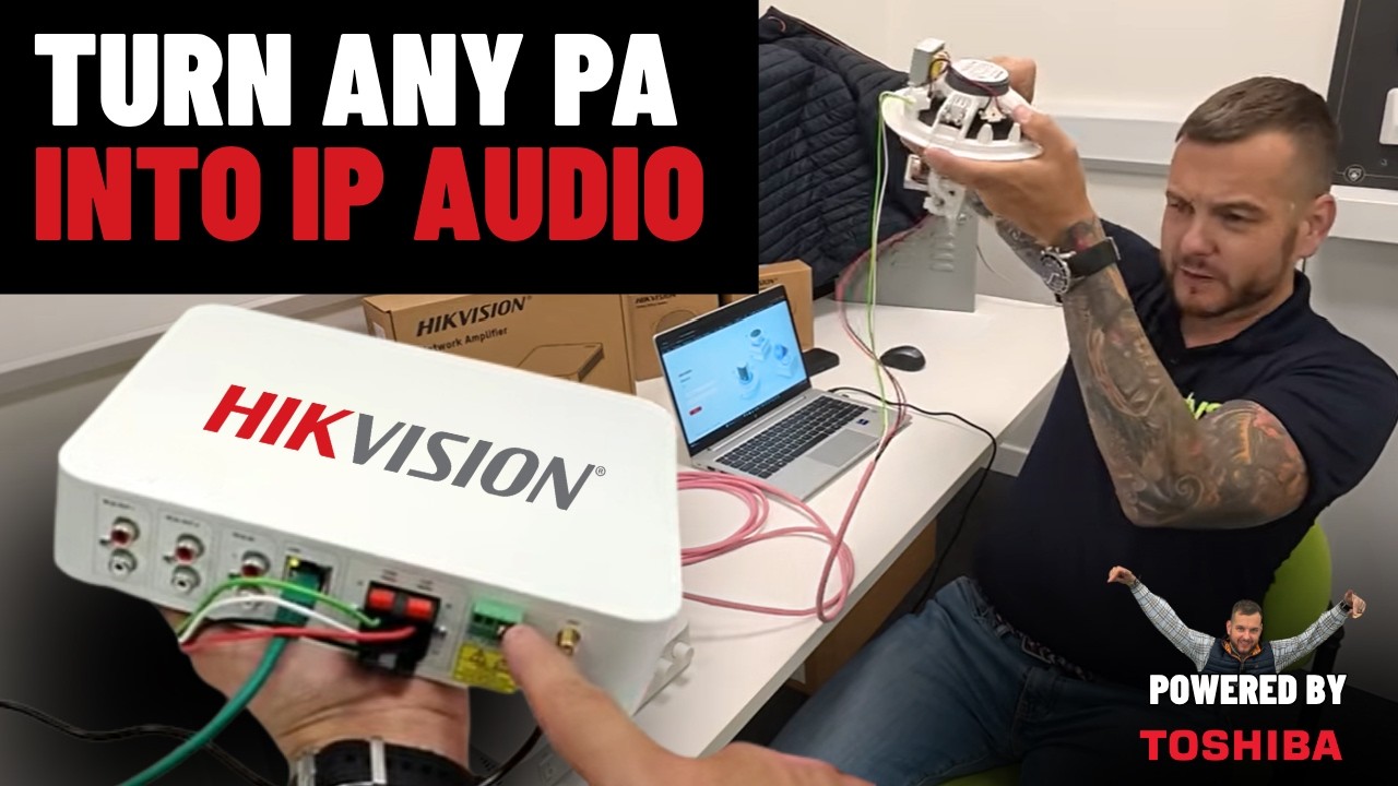 Hikvision Network Amplifier | Upgrade Legacy PA Systems to IP Audio