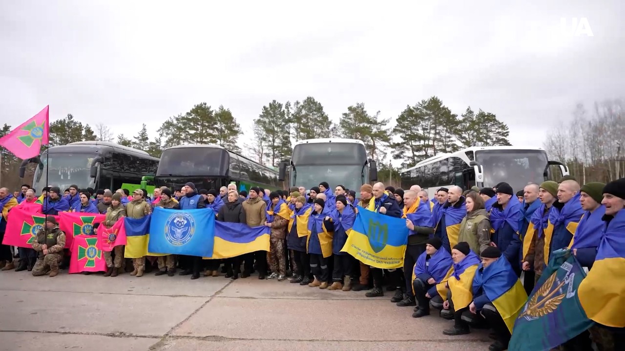 ЩОЙНО! Відбувся великий обмін полоненими між Україною та Росією